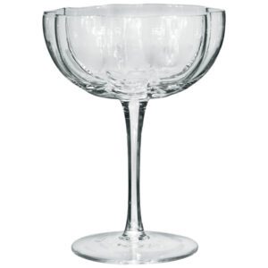 Wave Coupe' Glass