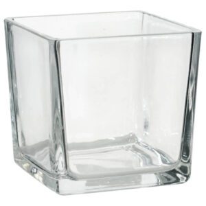 Square Glass Vase